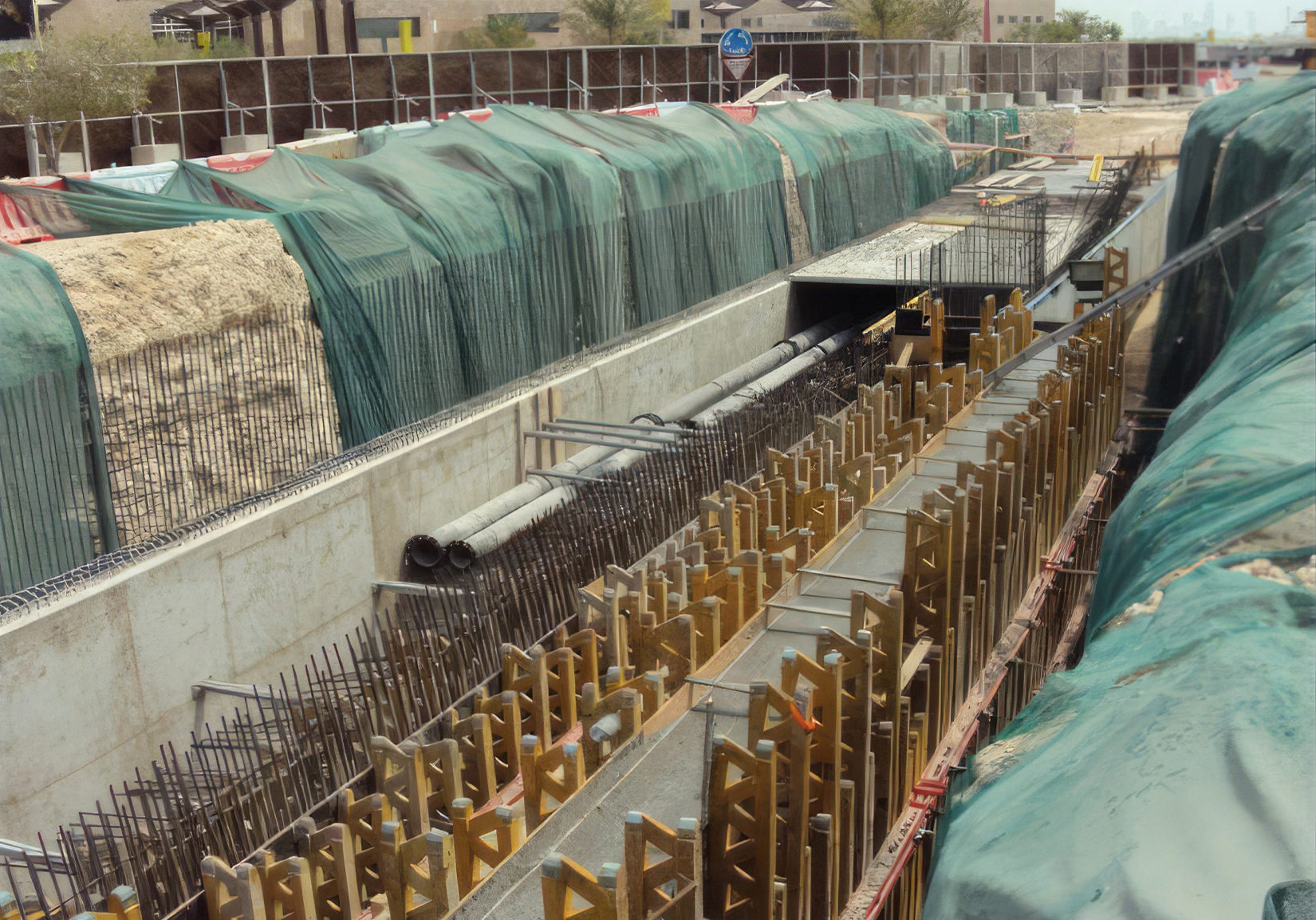 Project: Education City, South Site Utility Tunnel