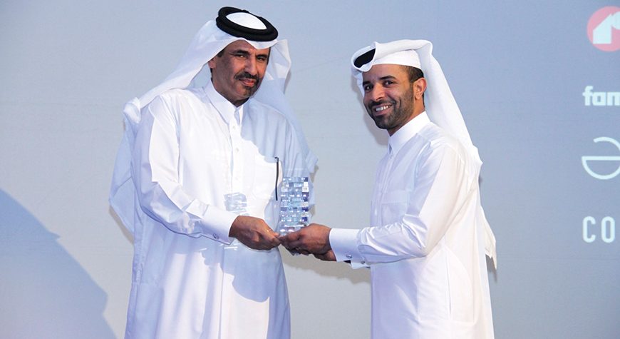 Al Sraiya Holding Group Wins the Industry Influence Award at the Construction Innovation Awards Qatar 2015